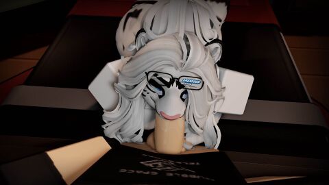 16:9 1boy 1girls 3d anthro deepthroat dreadded_llc duo felid fellatio female first_person_view hi_res human humanoid looking_at_viewer male male/female mammal mike_(pinkishpinkas) oral oral_penetration pantherine penetration penile penis pinkishpinkas pov roblox roblox_avatar robloxian sex solo tagme veronica_(dreadded) widescreen