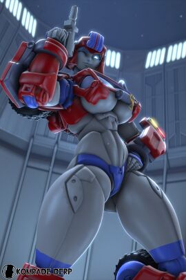 3d armor armored_female big_breasts breasts cybertronian female komradederp large_breasts original_character robot robot_female robot_girl robot_humanoid solo thick_thighs transformers