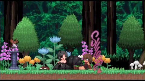 ambiguous_penetration ant_girl ant_humanoid blueskin_no_mori cum cum_drip cum_inside excessive_cum female female/male forest_of_the_blue_skin laying_down male male/female monster monster_girl partially_clothed partially_clothed_male pleasure pleasure_face pleasured pleasured_face tagme video zell23 zell_(999)