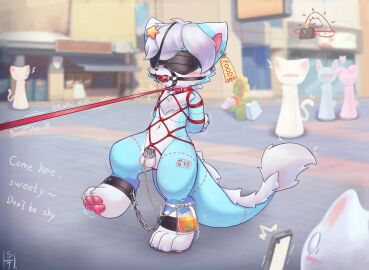 2024 4_toes absurd_res accessory animal_butchery_diagram ankle_cuffs anthro arms_tied arms_tied_behind_back artist_name background_character ball_gag balls being_watched big_ears big_tail biped black_blindfold blindfold blue_body blue_fur blue_tail bodily_fluids bondage bondage_gear bone_collar_tag bound camera camera_flash canid canine canis catheter catheter_in_urethra cellphone chains chastity_cage chastity_device chinese_text claws collar collar_tag cuff_(restraint) cuff_links cum cum_drip detailed_background digital_drawing_(artwork) digital_media_(artwork) digitigrade domestic_cat domestic_dog dragon dripping drooling ear_piercing ear_tag electronic_arts electronics elemental_creature english_text exhibitionism facial_piercing feet felid feline felis finger_claws flat_chastity_cage flora_fauna flower flower_creature fluffy fluffy_tail fur furred_dragon furred_scalie gag gagged genital_fluids genitals hair hair_accessory hands_behind_back harness harness_ball_gag harness_gag hi_res lagomorph leash leash_pull leashed_collar leashed_male legs_tied leporid long_tail looking_at_another male mammal medical_instrument metal_chastity_cage muzzle_(object) muzzled mythological_creature mythological_scalie mythology nose_piercing nose_ring nose_ring_pull pawpads paws peeing penetration penile penis phallic_chastity_device phone piercing piercing_pull pink_pawpads planetaryeye_hst plant plants_vs._zombies plants_vs_zombies popcap_games public public_exposure public_nudity rabbit red_ball_gag red_collar red_leash red_rope restraints ring_piercing rope rope_bondage saliva scalie scientific_instrument septum_piercing septum_ring shaking signature smartphone solo_focus star_polygon street submissive submissive_anthro submissive_male sunflower sunflower_(pvz) sweat sweatdrop tail tail_tuft text toe_claws toes translucent translucent_hair tuft urethral urethral_penetration urine urine_tube walking white_body white_fur white_hair