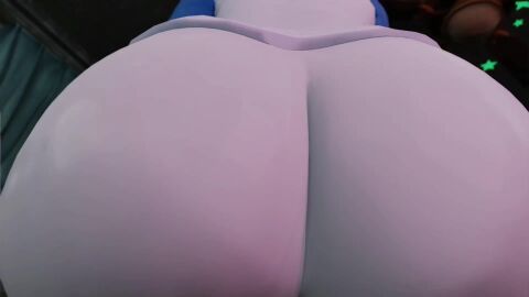 3d alternate_version_available animated ass ass_in_face ben_10 big_ass cartoon_network close-up female grinding gwen_tennyson kishi moaning pov sound twerking video