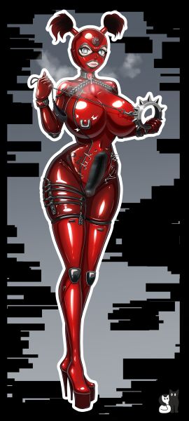 alternate_breast_size bdsm_collar bdsm_outfit big_breasts boots breasts catsuit collar collared dildo_in_ass dildo_in_pussy dildo_insertion dildo_under_clothes dominatrix drone droneification dronesuit dronification female gimp gimp_hood gimp_mask gimp_suit heel_boots hi_res huge_breasts kneepads latex latex_clothing latex_gloves latex_mask latex_suit leash_and_collar nipple_bulge nipple_piercing nipples pierced_nipples piercing platform_heels plugsuit pussy rosvo ruby_rose rwby short_twintails spiked_collar strap-on strap-on_dildo strapless_strap-on strapon twintails whip