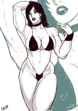 1girls female female_only muscular muscular_female rhea_ripley solidusgrilo solo solo_female solo_focus thick_legs thick_thighs wwe