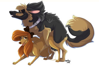 1boy 1girls 2020 arf-fra artist_name ass ass_fuck ass_up black_body black_bow black_bowtie black_fur black_hair_bow black_hairbow bodily_fluids bodily_fluids_drip bodily_fluids_on_ground bowtie breeding breeding_mount brown_body brown_eyes brown_fur brown_hair canid canine canis closed_eyes collar commission commission_art cum cum_drip cum_in_ass cum_inside cum_on_ground cumming cumming_in_ass digital_drawing_(artwork) digital_media_(artwork) disney dixie_(fox_and_the_hound) dog dog_collar domestic_canine domestic_dog dripping_cum duo duo_focus enjoying enjoying_sex eyelashes eyes_closed female female_canine female_dog female_on_bottom female_penetrated feral feral_focus feral_on_feral feral_only feral_penetrated feral_penetrating feral_penetrating_feral fluffy fluffy_fur fluffy_tail fluids fluids_on_ground fucked_from_behind furry german_shepherd hair hair_bow hairbow happy happy_sex hi_res high_resolution highres husky large_tail larger_male long_ears long_hair long_snout looking_back male male/female male_canine male_dog male_on_top male_penetrating male_penetrating_female messy_cum messy_sex mounting open_mouth open_smile paws plain_background psy101 rip_(character) rip_(psy101) saluki sex sex_from_behind simple_background size_difference smaller_female smile smiling snout tail the_fox_and_the_hound the_fox_and_the_hound_2 tongue white_background