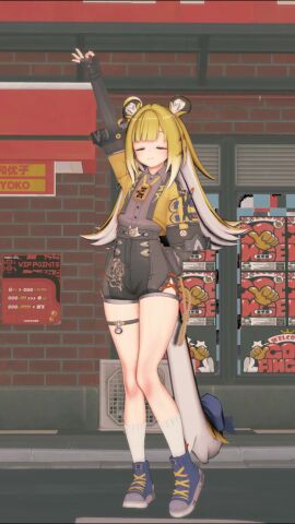 1girls 30_seconds animal_ears animal_humanoid animal_tail animated changing_clothes ju_fufu ju_fufu_(zenless_zone_zero) koikatsu mikumikudance mmd nude nude_female partially_clothed partially_nude tagme vertical_video video zenless_zone_zero