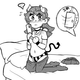 2d akira_(ikeychain) comic_panel female ikeychain natalie_(ikeychain) original original_character panties tagme trans_woman transfem