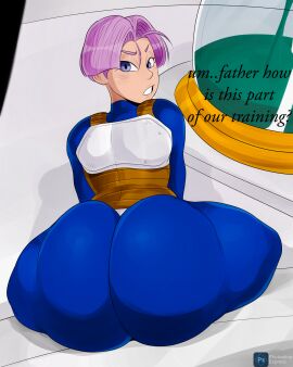 1boy 1femboy ass big_ass detnox dragon_ball dragon_ball_z edit femboy feminine feminine_male giant_ass girly huge_ass imminent_incest looking_back male male_only solo solo_male thick thick_ass thick_boy thick_thighs trunks_briefs