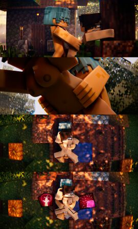 absurd_res absurdres accurate_art_style against_tree blender blender_cycles breasts breasts_out brown_hair casual_impregnation covered_eyes cum cum_in_pussy cum_in_uterus farm female flutch_(fluxil) fluxil forest forest_background forest_sex garden glasses hair_over_eyes hair_over_one_eye heart heart_symbol heart_tattoo hips holding_hips impregnation internal internal_cumshot internal_view latina latina_female laying_down laying_on_back laying_on_ground minecraft nonbinary nonbinary_(lore) nude nude_female nude_male outdoors outdoors_nudity outdoors_sex ovum penis penis_in_pussy pleasure_face sidecut sperm sperm_cell sperm_meets_ovum standing standing_sex swept_bangs trans_woman transfem transgender tree undercut vaginal_penetration white_hair x-ray