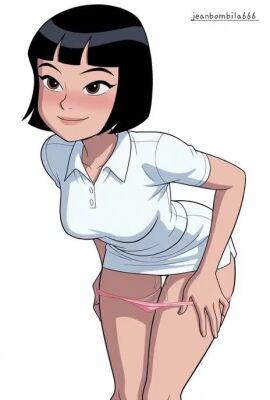 ai_generated asian_female ben_10 ben_10_alien_force cartoon_network female jeanbombila666 julie_yamamoto male panties pussy pussy_juice tagme video