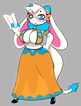 1futa absurd_res angela_flux_(kiseff) anthro atlyss balls bell bell_collar big_balls big_breasts big_ears big_penis blue_horn bovid breasts caprine circular_glasses cleavage clothed clothing collar digital_drawing_(artwork) digital_media_(artwork) eyewear footwear fur futanari genitals glasses goat head_tuft hi_res horn huge_balls huge_breasts huge_cock hybrid hyper hyper_balls hyper_genitalia hyper_penis intersex kubold_(atlyss) lagomorph looking_at_viewer mammal miso_souperstar penis penis_silhouette pink_eyewear pink_glasses shoes silhouette solo thick_thighs translucent translucent_clothing tuft white_body white_fur