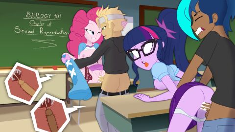 2boys 2girls boots chalkboard classroom clothed clothed_sex clothing cross_section cum cum_in_pussy cum_inside deadinside97 english_text equestria_girls female friendship_is_magic glasses male my_little_pony my_little_pony_equestria_girls my_little_pony_friendship_is_magic panties panties_aside panties_down pants pants_down penis pinkie_pie_(eg) pinkie_pie_(mlp) pussy sex text twilight_sparkle_(eg) twilight_sparkle_(mlp)