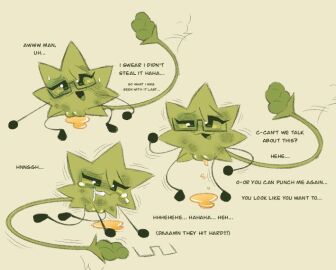 beat_up beaten bruise bruised completely_nude female female_focus flora_fauna glasses labbit labbit1337 masochism nude object_show object_shows oc offscreen_character original_character peeing peeing_self pussy ryona solo solo_focus star star_(shape) sweat sweatdrop tail tears text urination urine urine_pool vulva weed