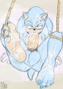 1boy absurd_res anthro autofellatio bodily_fluids cum cum_on_body de_volt eulipotyphlan feet foot_fetish genital_fluids hedgehog hi_res male male_only mammal sega solo sonic_(series) sonic_the_hedgehog sonic_the_hedgehog_(series)