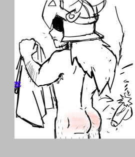 bathroom brawl_stars buster_(brawl_stars) draco_(brawl_stars) gay helmet muscles muscular muscular_male nude