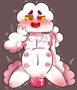 2017 6_nipples blush blush_lines cartoon_network color colored cuntboy cuntboy_only curly_hair dildo dildo_in_pussy dildo_insertion dildo_penetration dildo_riding dildo_sitting eyes_half_open green_eyes half-closed_eyes heart-shaped_pupils intersex kmf97 knee_blush leaking_milk leaking_nipples long_hair masturbation milk mr._small multi_nipple naked nipples nude on_knees open_mouth open_smile ponytail pregnancy pregnant pregnant_belly pregnant_cuntboy pussy pussy_juice red_eyes shoulder_blush simple_background smile solo sweat sweatdrop sweating sweaty sweaty_body tawog the_amazing_world_of_gumball vagina vaginal_fluids vaginal_insertion vaginal_masturbation vaginal_penetration white_body white_hair