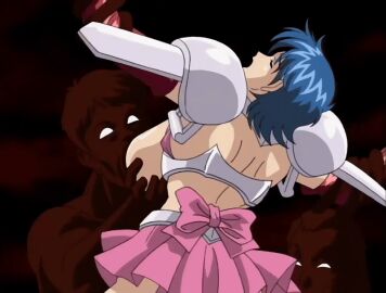 00s 1girls 2003 2d animated balls bangs blue_hair breast_grab breasts closed_eyes clothed_sex elbow_gloves female gangbang gloves groping group_sex hentai large_breasts leg_grab lowres magical_girl moonrock nami_sos no_bra open_clothes open_mouth open_shirt panties panties_aside penis pleated_skirt pussy pussy_juice red_legwear sex short_hair silhouette skirt skirt_lift spread_legs testicles thick_thighs thighhighs thighs uncensored underwear vaginal_penetration white_panties yamane_chisato
