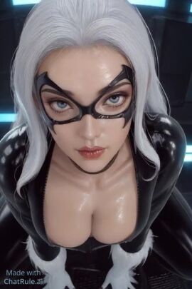 ai_generated black_cat_(insomniac) black_cat_(marvel) female female_solo fingering fingers girl hite_hair marvel mask masked_female masturbation no_sound pussy rubbing rubbing_pussy solo solo_female superheroine tagme vaginal_penetration video