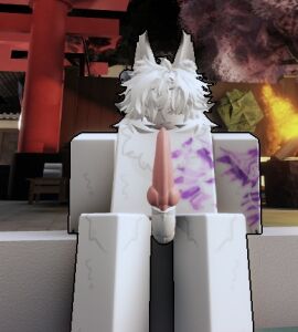 1male 3d furry_male knot knotted_penis male nirvanafan9 penis roblox roblox_avatar roblox_studio robloxian showing_penis sitting smug tagme teasing
