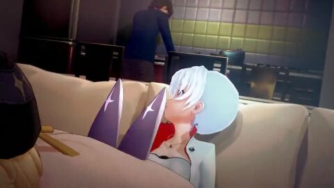 drtarnished futa_on_female light-skinned_female light-skinned_futanari rwby tagme video weiss_schnee