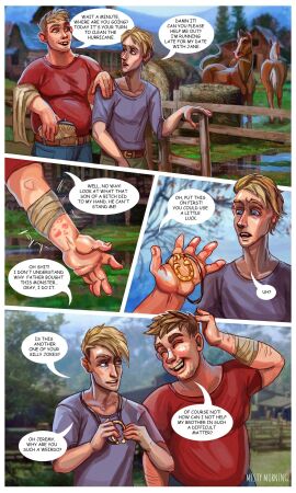 animal_genitalia birth bodily_fluids comic cum dominant equid equine equine_genitalia feral gender_transformation genital_fluids genitals hi_res horse human male mammal misty_morning mtf_transformation nude ovulation penetration pregnant size_difference species_transformation teats transformation udders