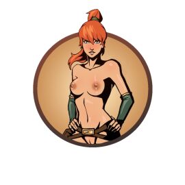 accurate_art_style alpha_channel belt for_sticker_use ginger_hair hands_on_hips may_(sf2) mti nekki no_background nude_edit nude_filter png png_conversion png_file ponytail shadow_fight shadow_fight_2 sticker sticker_template stickers tagme third-party_edit tied_hair transparent_background transparent_png waist_bag