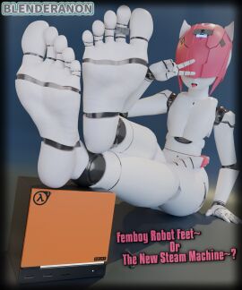 1femboy android asking_a_question barefoot big_penis blender blender_(software) blenderanon computer cum cum_leaking cum_leaking_out_of_penis cum_on_body cum_on_penis exposed_feet feet feet_fetish feet_focus feet_together femboy foot_fetish foot_focus half-life_(series) half-life_3 hidden_eyes hung_femboy hung_trap lambda_symbol looking_at_viewer male male_focus male_only naked no_humans nude open_mouth peace_sign penis penis_out pink_hair purple_hair robot robot_boy robot_humanoid robot_joints robot_neoanthropinae_polynian robot_penis shamrock_(polynian) sissy sitting smile smiling solo solo_focus soloo_male steam_machine_(valve) talking_to_viewer text toe_ring tongue tongue_out valve valve_(company)