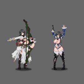 animated aradia_(night_of_revenge) night_of_revenge nude