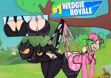 ass ass_focus black_panties embarrassed embarrassed_female embarrassing embarrassing_panties epic_games female fortnite fortnite:_battle_royale hand_on_ass hand_on_butt hand_on_hip hanging_wedgie moan moaning oblivion_(fortnite) pink_panties pleasure_face pleasured qwertyam salty_springs torn_bodysuit torn_clothes torn_clothing torn_legwear torn_pants torn_pantyhose video_games wedgie wedgie_fetish wedgiebully wedgied_female wedgienerd wedgies zoey_(fortnite)