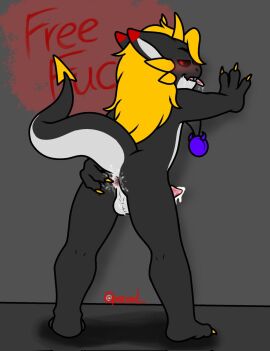 anthro anthro_on_anthro anthro_only black_sclera critters_(poppy_playtime) furry_only no_humans oc ocs opstah opstah_(characters) opstarl poppy_playtime poppy_playtime_(chapter_3) sex smiling_critters solo tagme white_pupils