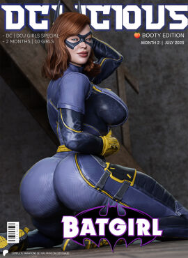 1girls 3d ass barbara_gordon batgirl batgirl_(gotham_knights) batman_(series) big_ass big_breasts big_butt breasts bubble_butt busty cga3d curvaceous curvy curvy_female curvy_figure daz3d daz_studio dc dc_comics domino_mask erotichris female female_only gotham_knights green_eyes hourglass_figure huge_ass huge_breasts large_breasts magazine_cover masked_female muscular muscular_female red_hair red_head seductive seductive_look sensual solo superheroine thick thick_ass thick_thighs thighs voluptuous voluptuous_female wide_hips