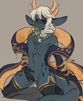 alicia_carver anthro blush bogoro breasts closed_eyes clothed clothing collar condom cosplay dragon duo erection female female_penetrated genitals hair hi_res horn jewelry male male/female male_penetrating male_penetrating_female mostly_nude mythological_creature mythological_scalie mythology nipples non-mammal_breasts penetration penile penile_penetration penis pussy safe_sex scalie sex sexual_barrier_device simple_background small_breasts smile solo_focus tail vaginal_penetration wearing_condom white_hair wingless_dragon