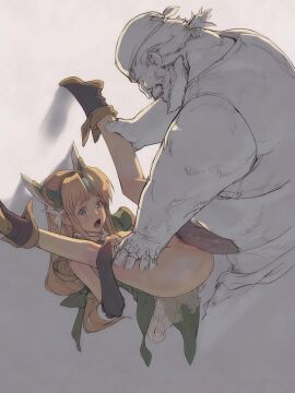 1boy 1girls against_surface against_wall ai_assisted animated animated_image beard big_male big_penis blonde_hair boots branch_(artist) branch_(blackrabbits) clothed clothed_sex crying cuffs dubious_consent elf female headgear held_by_legs hotdogging huge_cock ichigatsu111 imminent_penetration imminent_rape imminent_sex legs_up long_hair long_sleeves male older_male_and_younger_female partly_colored penetration penis_in_pussy petite petite_body petite_breasts petite_female pussy pussy_lips pussy_teasing raped_by_enemy raped_female raped_girl riesz seiken_densetsu_3 shaved_pussy shocked shocked_expression size_difference small_breasts smaller_female spread_legs straight tagme tear tears teasing trials_of_mana uncensored video younger_female