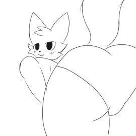 1boy :3 animated anthro ass ass_focus big_ass big_butt boykisser boykisser_(meme) felid feline femboy fluffy_tail furry gif looking_at_viewer male male_only meme monochrome panties pulling_panties silly_cat_(mauzymice) simple_background solo tagme tail thick_thighs underwear wedgie white_body white_fur wink winking_at_viewer