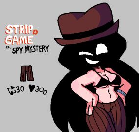 1girls 2d arcaned_roses black_bra bra breasts female female_only mystery_(roses_arcaned) roses_arcaned shirtless shirtless_female solo strip_game tagme