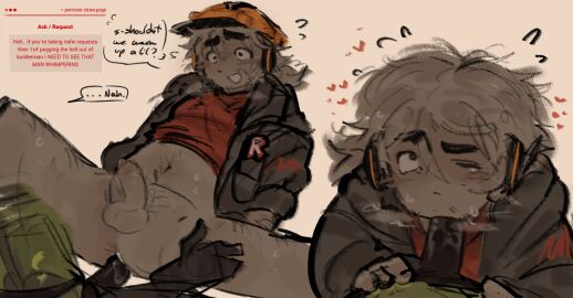 1x1x1x1 1x1x1x1_(forsaken) builderman builderman_(forsaken) forsaken forsaken_(roblox) gay male male/male male_only pisslovwr69 roblox strap-on strapon sucking_strap-on