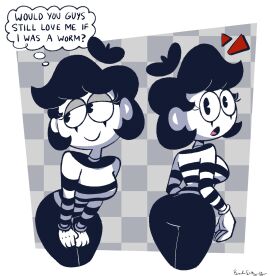 clothing female human imrachets nonsexual pale_skin tagme