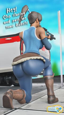 1girls 3d ass avatar_legends big_ass big_breasts blue_eyes bottom_heavy breasts brown-skinned_female brown_body brown_skin bust busty chest curvaceous curvy curvy_figure dark-skinned_female dark_skin english_text female female_focus fortnite hips hourglass_figure huge_ass huge_breasts human korra large_ass large_breasts legs mature mature_female nickelodeon slim_waist supercasket text the_avatar the_legend_of_korra thick thick_hips thick_legs thick_thighs thighs top_heavy voluptuous voluptuous_female waist water_tribe waterbender wide_hips