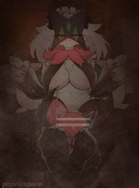 4_fingers 4_toes anthro barefoot big_breasts black_clothing black_footwear black_legwear black_socks black_stockings black_thigh_highs black_thigh_socks blush bodily_fluids boots breast_curtains breasts censor_bar censored censored_genitalia censored_penis claws clothing cum cum_on_clothing cum_on_feet cum_on_footwear cum_on_legwear cum_on_socks cum_on_soles cum_on_stockings cum_on_thigh_highs domestic_cat dominant dominant_female duo feet felid feline felis female female_on_human fingers first_person_view foot_fetish foot_focus foot_play footjob footwear furry generation_9_pokemon genital_fluids genitals heart_symbol hi_res high_heeled_boots high_heels human human_on_anthro human_pov humanoid_feet interspecies legwear maid_hat maid_headdress maid_uniform male male/female male_on_anthro male_on_bottom male_pov mammal meowscarada musk musk_clouds musky_feet nails nintendo on_bottom pantyhose pawpads paws penile penis plantigrade pokemon pokemon_(species) sex shoes smelly smelly_feet smelly_socks smile sock_fetish sockjob socks socks_removed soles steamy_feet stink_fumes stockings submissive submissive_male sweat sweaty_feet thigh_highs thigh_socks toe_claws toes two-footed_footjob uniform yimoon640