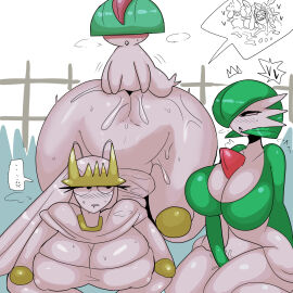 1boy 1girls 2021 after_sex alternate_version_available anger_vein anthro ass ass_up bottom_heavy bottomless bottomless_female breeding cleavage cum cum_inside curvy curvy_body curvy_female curvy_hips digital_drawing_(artwork) digital_media_(artwork) doggy_style domination erect_nipples erection female fingering_pussy game_freak gardevoir generation_3_pokemon generation_7_pokemon happy highres huge_ass huge_butt humanoid inumatori looking_at_another male male/female male_dominating_female male_on_female male_penetrating_female masturbation mating mating_season mature_anthro mature_female milf nintendo nipples older_female older_female_and_younger_male open_mouth outdoor_sex outdoors penetration penetration_from_behind pheromosa pixiv_commission pokemon pokemon_(species) pokemon_on_pokemon pokemon_sm pussy ralts sex sex_from_behind size_difference small_dom_big_sub smile spoken_heart stepmother threesome tongue tongue_out ultra_beast video_game_character video_games white_hair