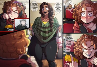 1girls 2025 2boys 2femboys angry blackwhiplash bottom_heavy bottom_heavy_femboy bottom_heavy_male brown_eyes comic dark-skinned_femboy dark-skinned_male dark_skin dialogue dylan_roberts english_text euphoria_(clockup) evil_grin evil_smile female femboy femboy_focus femboy_on_femboy femboy_only funny girly hi_res high_resolution highres honey_pack imminent_sex imminent_yaoi light-skinned_femboy light-skinned_male light_skin live_streaming livestream long_hair male male/male male_focus male_only manaka_nemu meme oc original original_character stream streamer text thick_thighs trap twitch twitch.tv twitch_chat twitch_streamer vinod_kaur wide_hips yaoi