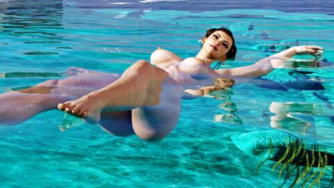 1girls 3d 3d_(artwork) abs absurdres ass big_ass big_breasts breasts capcom chun-li cleavage entitledgoose female female_focus female_only fit fit_female mature_female milf muscular muscular_female naked naked_female navel nipples nude nude_female outdoors solo solo_female solo_focus straight_hair street_fighter street_fighter_6 swim swimming tagme thick_thighs water wide_hips