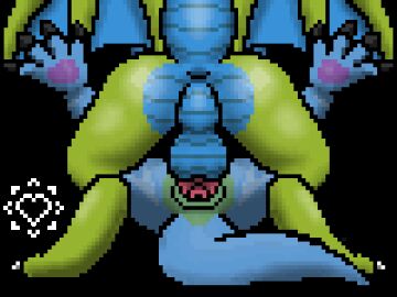 anal anal_knotting anal_sex anal_tugging animated anthro ass balls balls_deep bodily_fluids cum cum_in_ass cum_inside digital_media_(artwork) dragon duo from_front_position genital_fluids genitals jazovyx jazovyx_(character) knotting low_res lying male male/male missionary_position mythological_creature mythological_scalie mythology nude on_back penetration penile penile_penetration penis pixel_(artwork) pixel_animation preyus scalie sex spread_wings tail tail_motion wings