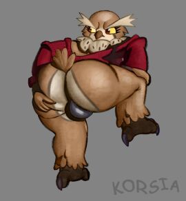 angry anthro ass ass_grab avian balls beak big_ass big_butt bird bulge butt_grab claws clothed clothing curvy_figure digital_media_(artwork) eyebrows eyelashes feathers femboy genitals hand_on_ass hand_on_butt huge_ass huge_butt korsia looking_back male male_only mammal owl owlfemboy_(sssonic2) red_clothing red_shirt red_topwear shirt simple_background solo sssonic2 thick_eyebrows thick_thighs topwear voluptuous wide_hips yellow_eyes