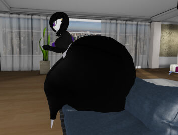 3d anthro anthro_only ass ass_expansion big_ass big_breasts breasts bubble_ass bubble_butt charlotte_(zer0264) female gardevoir huge_ass huge_breasts hyper hyper_ass pokemon pokemon_(species) tagme thick_thighs wide_hips zer0264