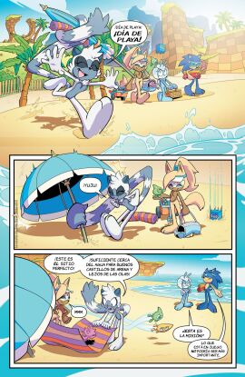 1boy 2d 3girls edit edited edited_official_artwork female idw_comics idw_publishing j_nsfw jewel_the_beetle male mobian mobian_(species) mobian_beetle nude_filter sega sonic_(series) sonic_the_hedgehog sonic_the_hedgehog_(comics) sonic_the_hedgehog_(idw) sonic_the_hedgehog_(series) spanish_dialogue spanish_text tangle_the_lemur whisper_the_wolf whisper_the_wolf_(endless_summer)
