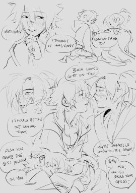 aoba_seragaki asarigg breasts dialogue dramatical_murder drunk female genderswap genderswap_(mtf) groping groping_breasts koujaku lesbian rule_63 tagme yuri