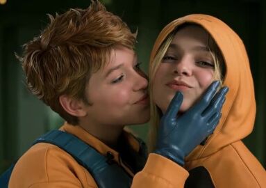 2girls ai ai_art ai_assisted ai_generated animation blonde_female blonde_hair blue_eyes cheekbone_kiss close_up death_stranding death_stranding_2 face_closeup fragile_(death_stranding) highres hood_up hugging in_game in_game_model jacket kissing kojima_productions looking_at_viewer looking_pleasured short_hair smiling smiling_at_viewer sound sound_effects tagme tomorrow_(death_stranding_2) tongue tongue_kiss tongue_out video video_games