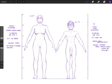 1boy character_sheet chart female flaccid gagan_stuart glasses guiltymerchant height_chart height_comparison huge_cock male naked nerd oc older_female_and_younger_male penis rebecca_richardson size_chart size_comparison sketch tagme teenager