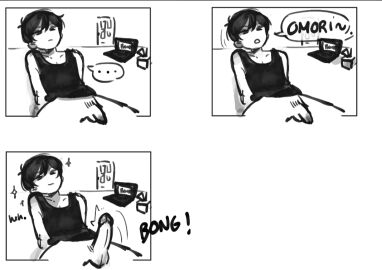 i_dont_know_what_to_tag omori omori_(character) sunny_(omori) tag_request tagme tosteurmori