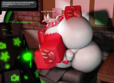 2boys 3d aphra_(mermio) ass big_ass big_ass_(male) big_penis bottom_heavy_femboy femboy furry gay huge_ass huge_butt imminent_sex male male_only massive_ass massive_butt mermio penis roblox robloxian small_penis tagme yaoi